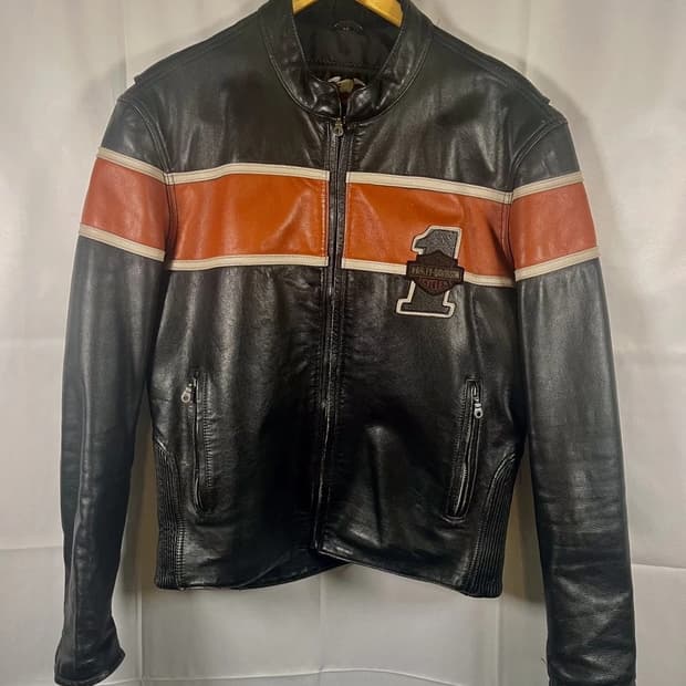 할리데이비슨 빅토리 레인 레더 자켓