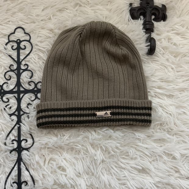• Adidas Khaki Beanie
