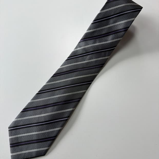 빈티지 실크 넥타이 8.5cm