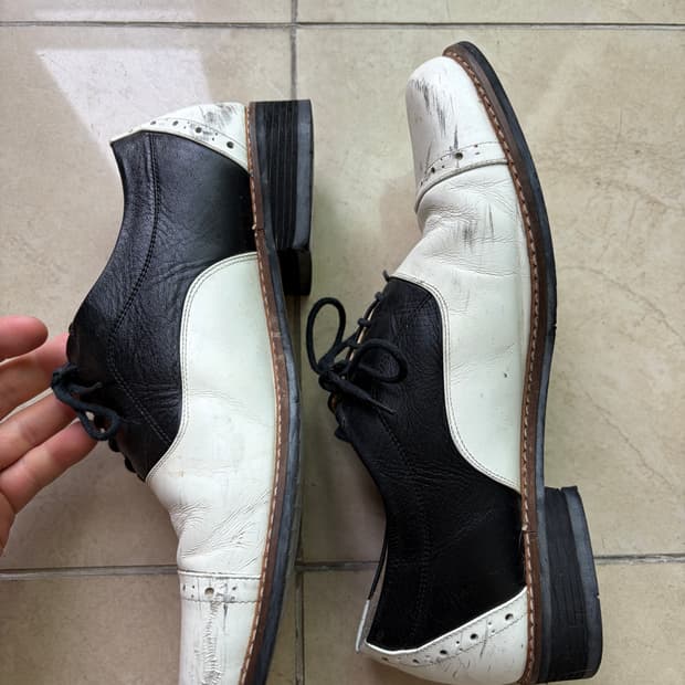 수제 드레스 슈즈 구두 260사이즈입니다. 