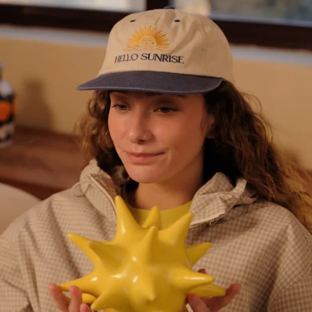 헬로 선라이즈 모자 볼캡 스냅백