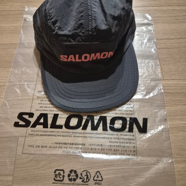 살로몬 프라이머리 립스탑 캠프캡 샤크그레이