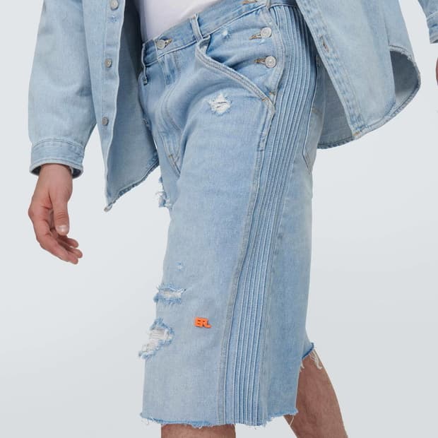 [32] ERL x levis 데님 쇼츠