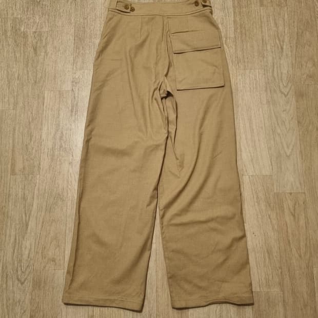 코스 와이드 코튼 팬츠