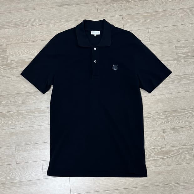 24ss 메종키츠네 폭스헤드 카라티 블랙