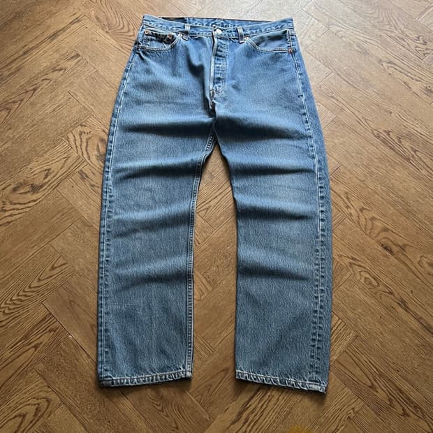 [36]90's 리바이스 501XX USA Made 데님 팬츠 S46