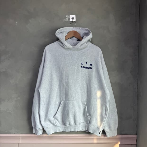아이앱스튜디오 후드티 그레이