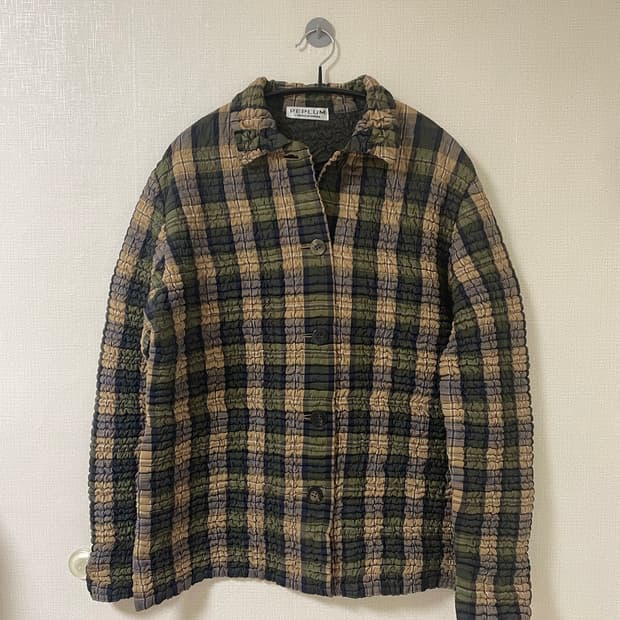 요시키 히시누마 플리츠 자켓