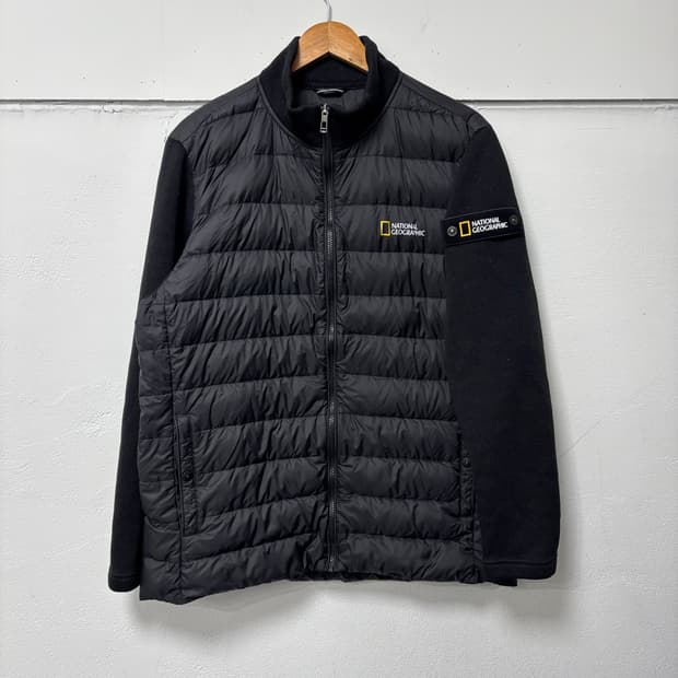 내셔널지오그래픽 경량 니트 패딩
