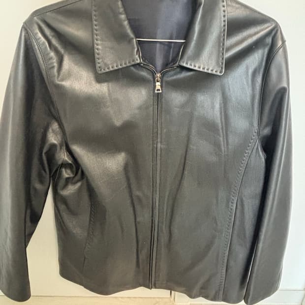 Rogatis 램스킨 가죽자켓