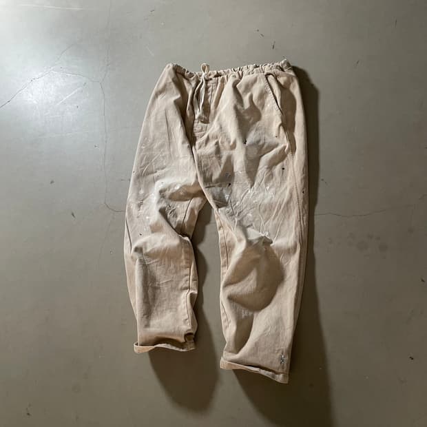 KZ Atelier 페인팅 와이드 팬츠 (one off)