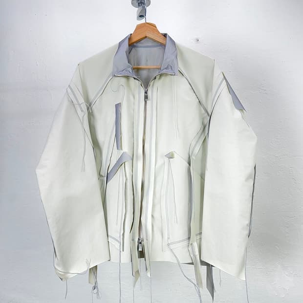 설밤 디스트레스드 오버록 레이어드 셋업 상의