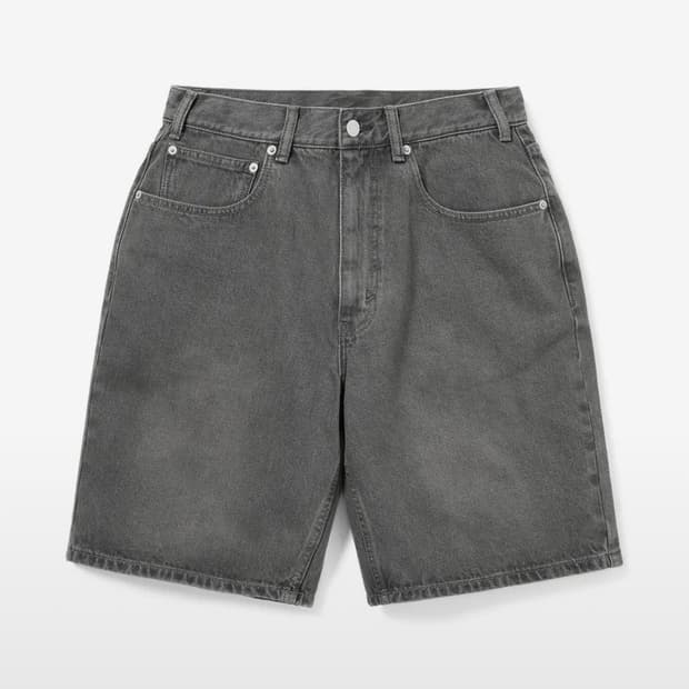 디스이즈네버댓 데님 반바지 그레이 s