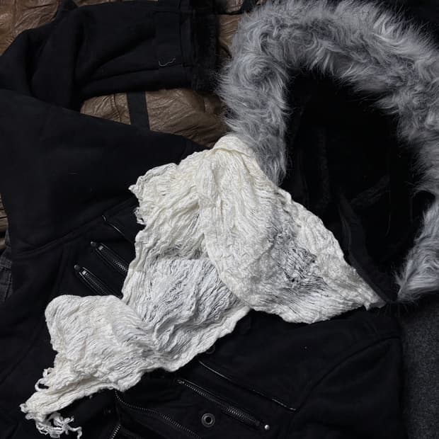 Vintage y2k punk fairy grunge scarf