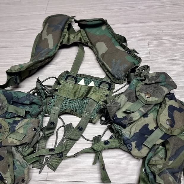 미군 우드랜드 전투 조끼 전술 조끼 베스트