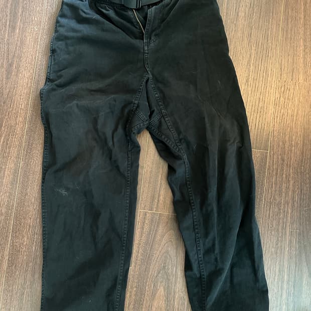 그라미치 팬츠 블랙 m