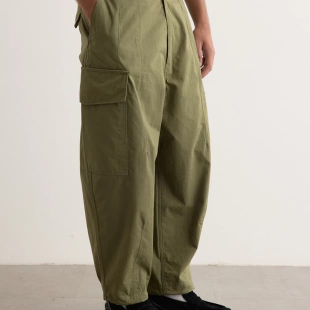꼼대가르송 옴므 코튼 카고 팬츠