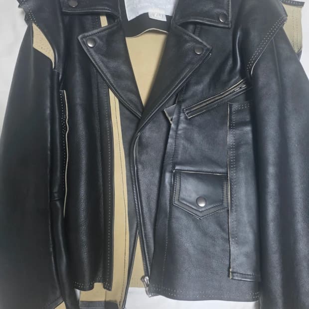 마르지엘라 h&m 리에디션 레더 자켓 12ss