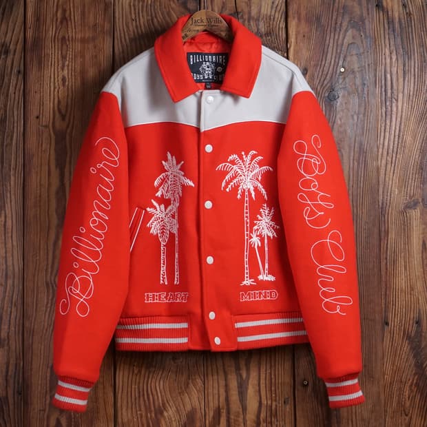 빌리네어보이즈클럽 웨스턴 바시티 자켓