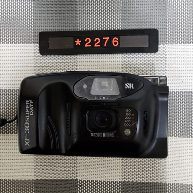 리코 XF-30 슈퍼 DATE 필름카메라