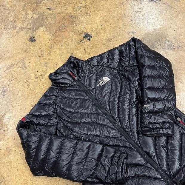 [정품/S] 노스페이스 800 블랙 써밋 패딩 b17