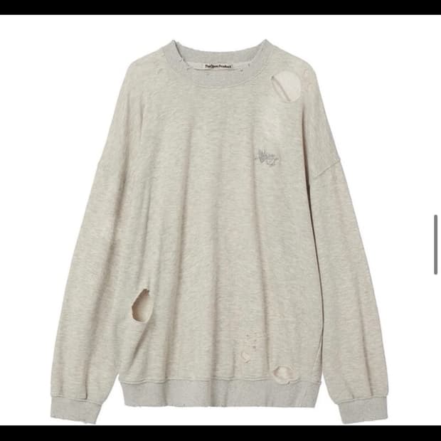 [더오픈프로덕트] 컷아웃 맨투맨