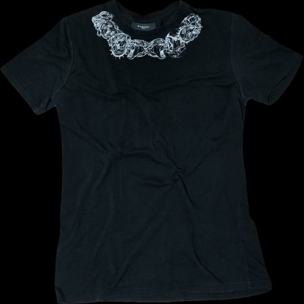 Givenchy Rottweiler Neck Printed T-Shirt