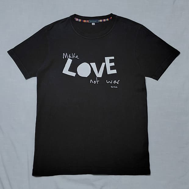 [M] 폴스미스  'Make Love Not War' 그래픽 반팔티셔츠