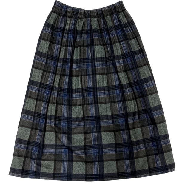 모리걸 스쿨룩 체크 스커트