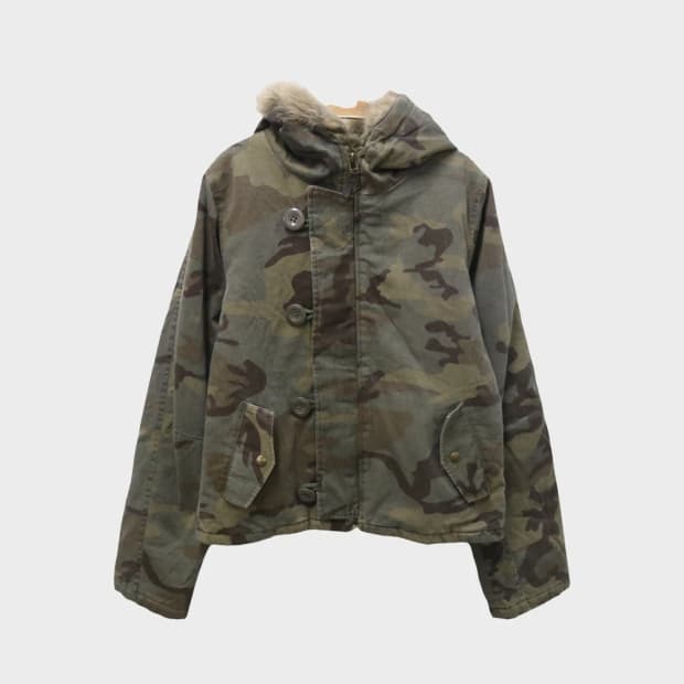 SWEET DEGREES  밀리터리 야상 숏 점퍼 60303