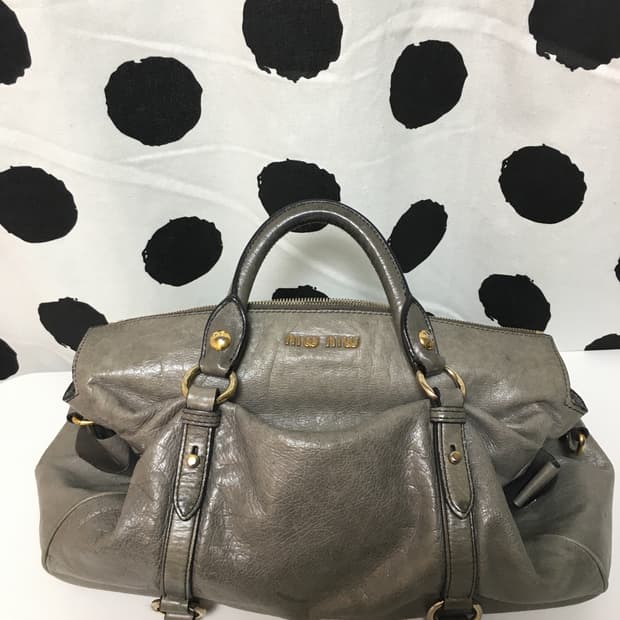 Miu Miu 사첼백 그레이