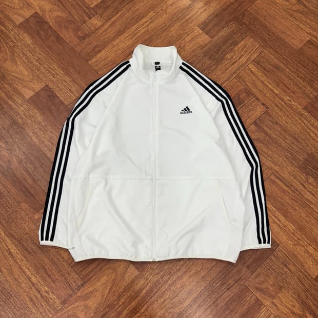 2XL 아디다스 3S 레귤러핏 라이트 우븐 바람막이 자켓