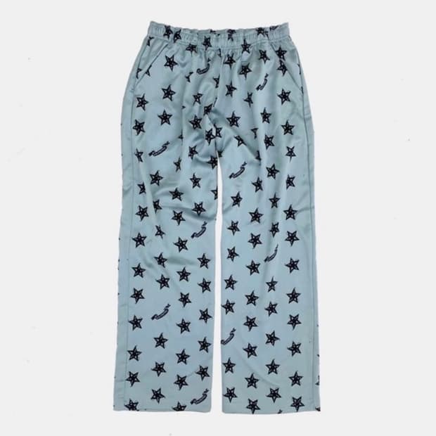 lalameemee star charm satin pants
