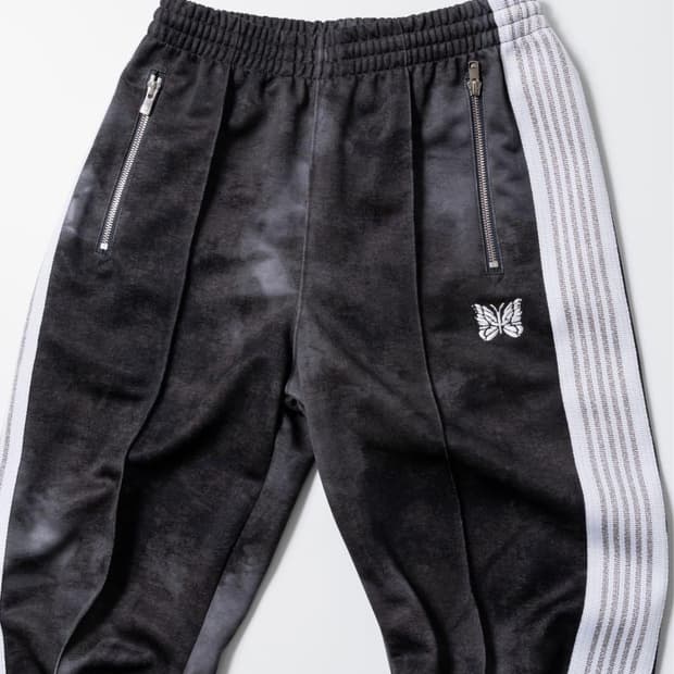 M] 니들스 x 누비안 트랙 팬츠 폴리 타이다이 블랙 - 누비안 한정