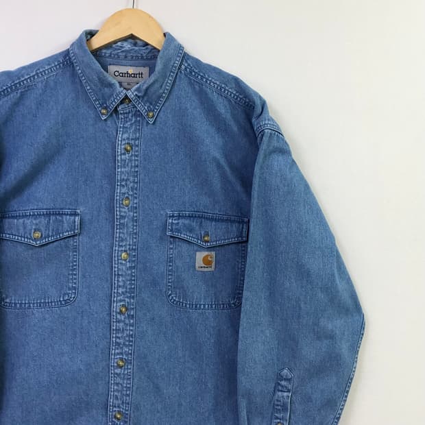 XL 칼하트 데님 셔츠