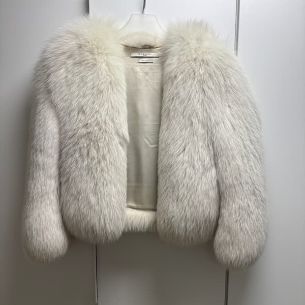 지방시 폭스 퍼자켓