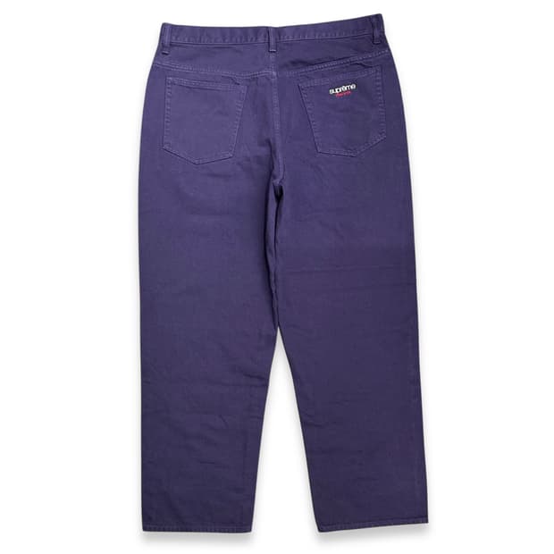 Supreme Baggy Jeans Purple 36