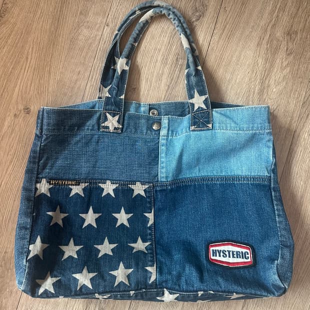 히스테릭 글래머 데님 숄더백 Hysteric Glamour