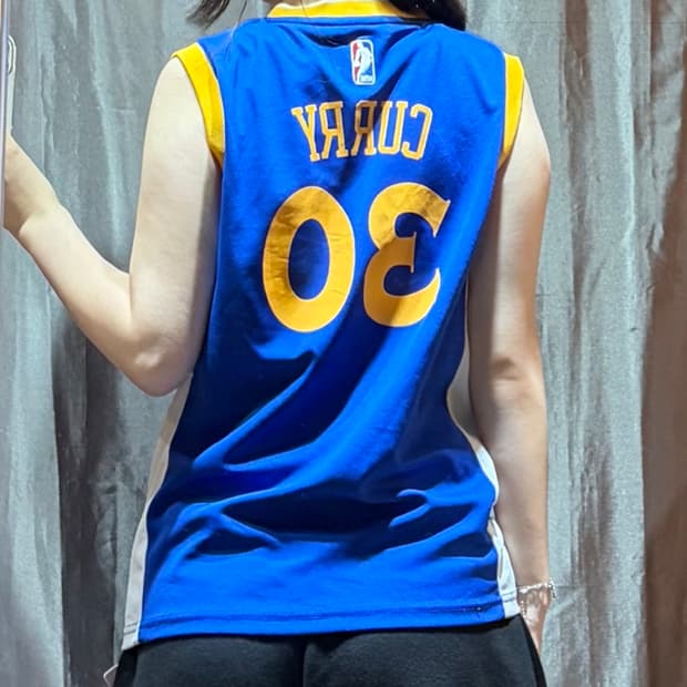 M NBA x ADIDAS CURRY 베스킷볼 유니폼 져지