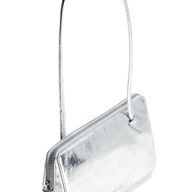 [Ponytail] mia club bag(silver) 미아클럽백