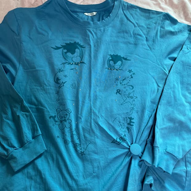 타입서비스 cry eyes ruched top