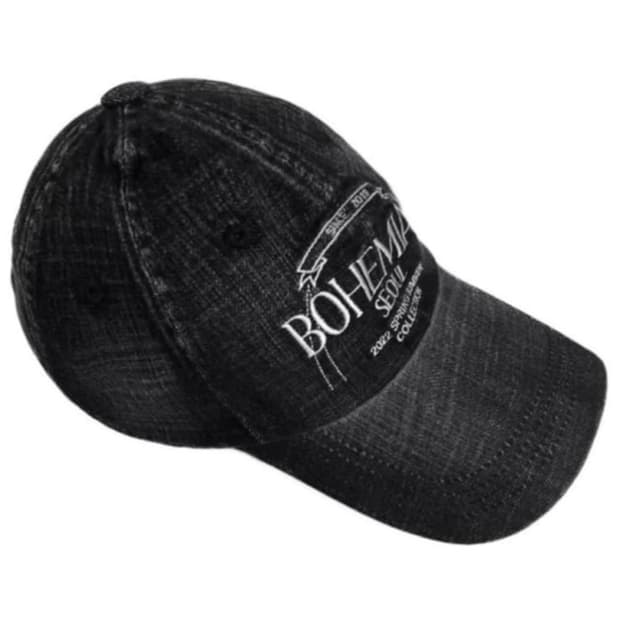 보헤미안 서울 데님 볼캡