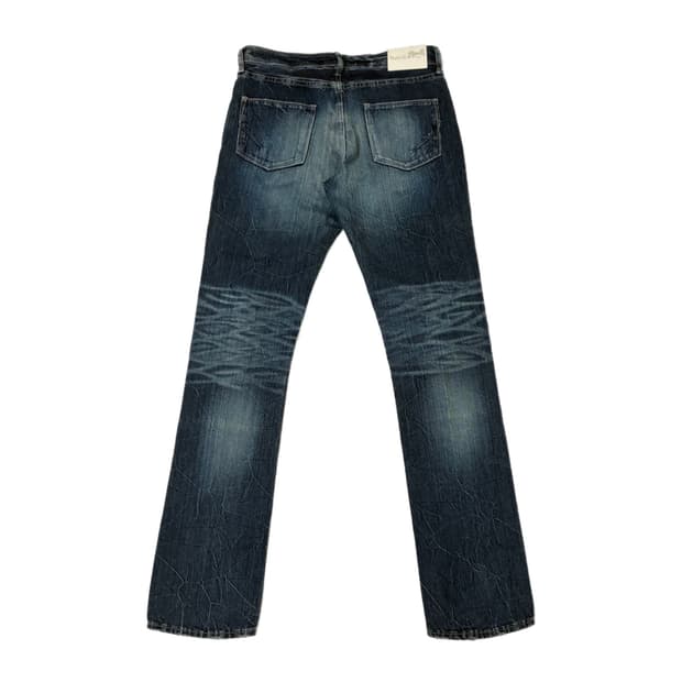 Gostar De Fuga Damage Washing Denim