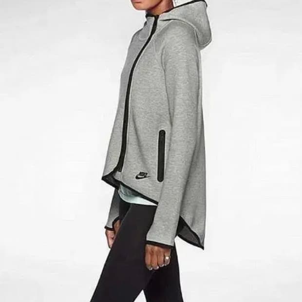 나이키 테크 플리스 케이프  후드 집업  (