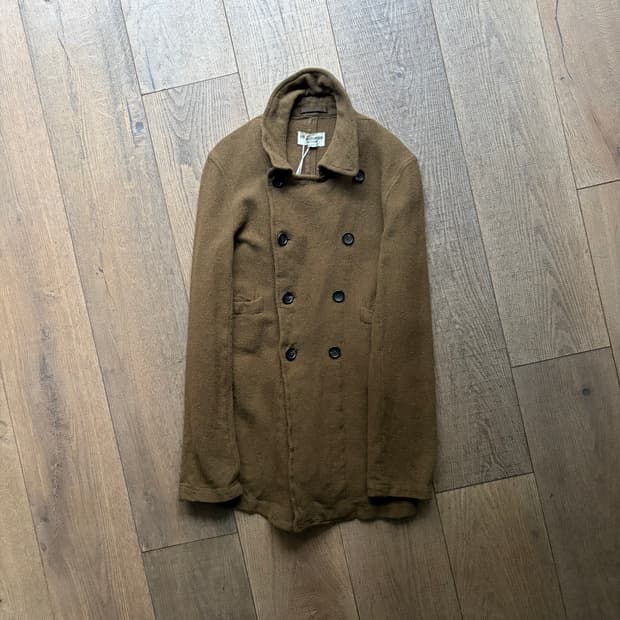 90's Fulling Wool Double Button Coat