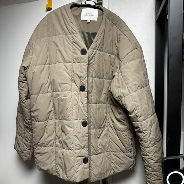 스튜디오니콜슨 경량패딩(프라이빗 퀼팅 패딩 자켓) L