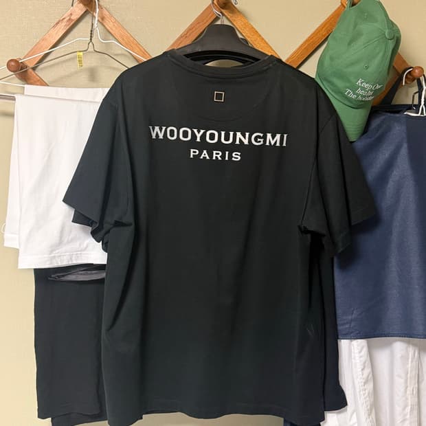 [48] 우영미 백로고 티셔츠 팝니다