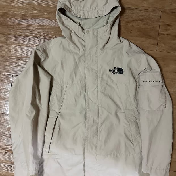 노스페이스 후드 자켓 L(100) 베이지 판매