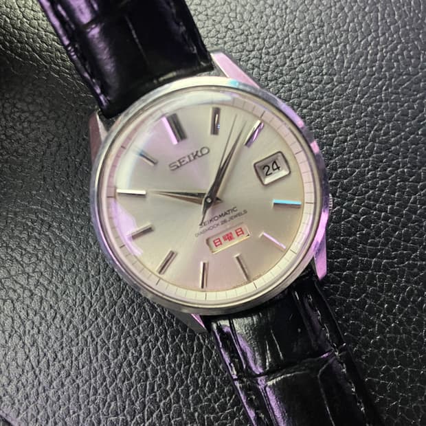 (희귀) 세이코매틱 한자판 칼침 위크데이터