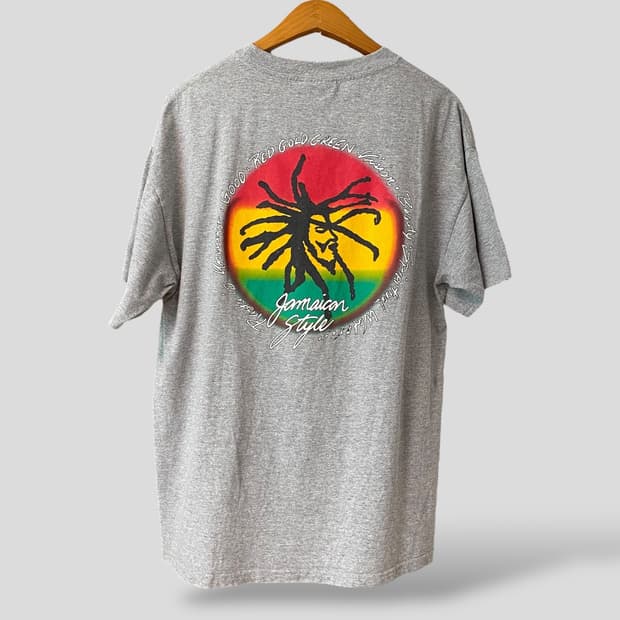(L)Jamaican Style 자메이칸스타일 반팔티셔츠 USA